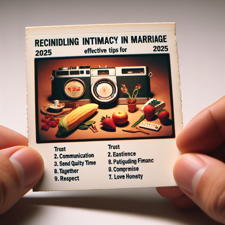10 Effective Tips on How to Rekindle Intimacy in Marriage in 2025