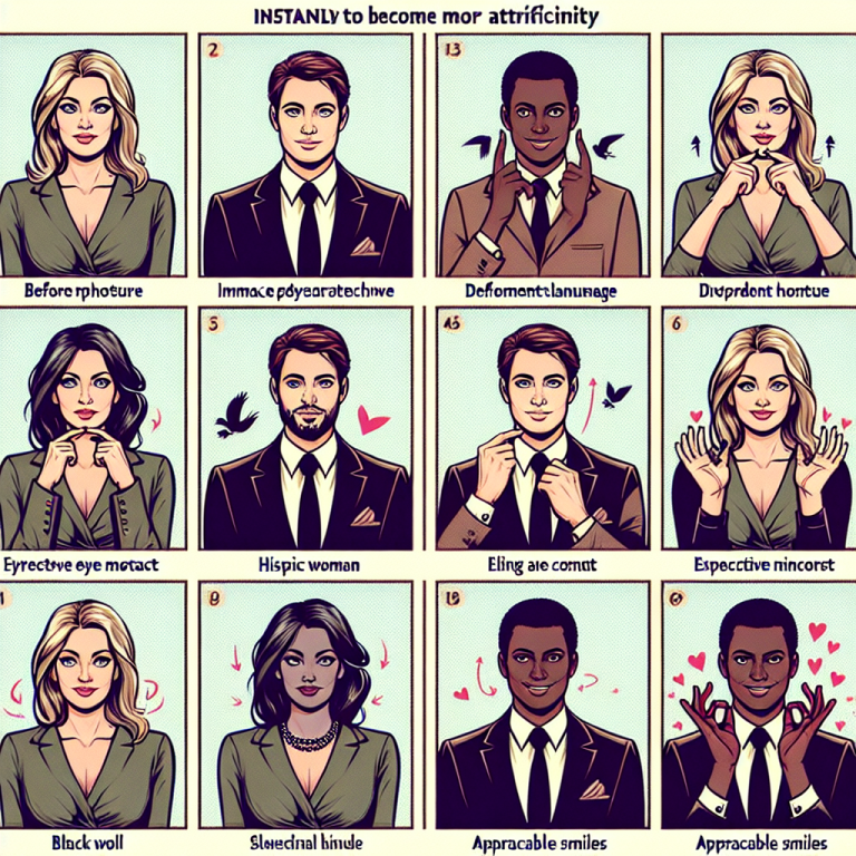 How to Improve Your Body Language to Become Instantly More Attractive