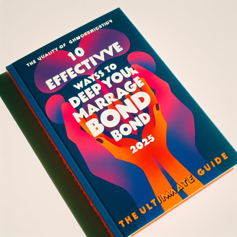 10 Effective Ways to Deepen Your Marriage Bond in 2025: The Ultimate Guide