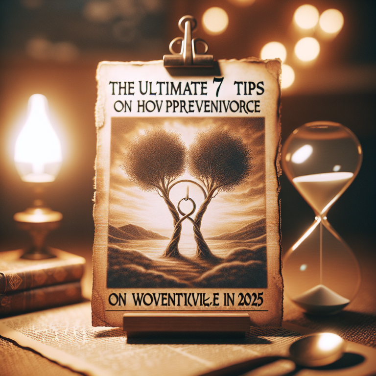 The Ultimate 7 Effective Tips on How to Prevent Divorce in 2025