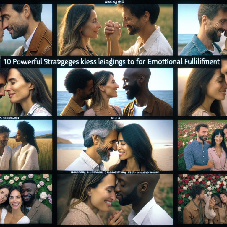 10 Powerful Strategies That Create Emotional Fulfillment in Couples in 2025