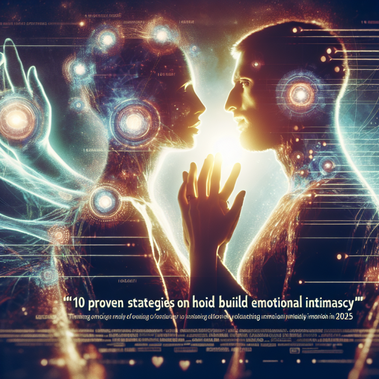 10 Proven Strategies on How to Build Emotional Intimacy in 2025