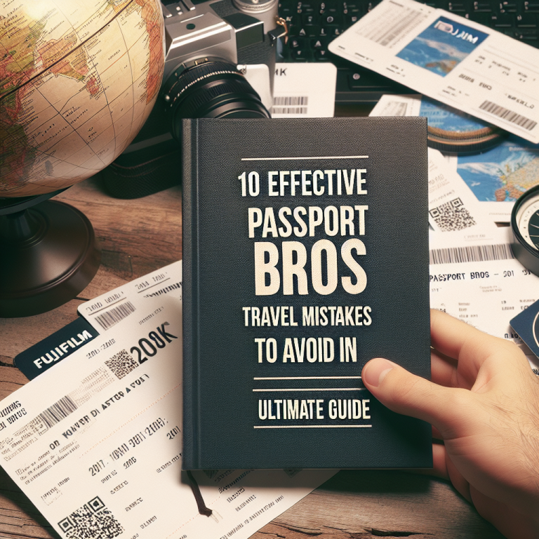 10 Effective passport bros travel mistakes to avoid in 2025: The Ultimate Guide