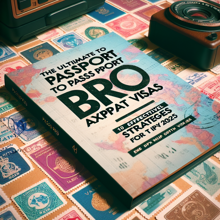 The Ultimate Guide to passport bros and expat visas: 10 Effective Strategies for 2025