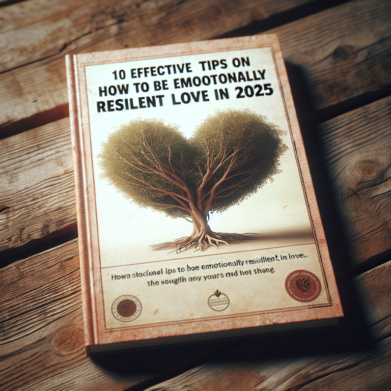 10 Effective Tips on How to Be Emotionally Resilient in Love in 2025