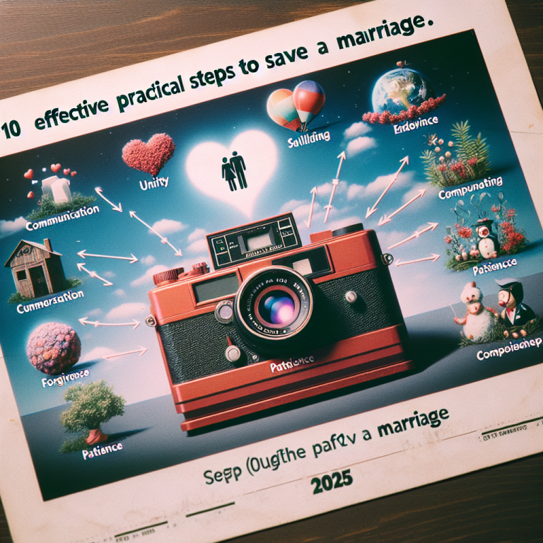 10 Effective Practical Steps to Save Your Marriage (2025 Guide)