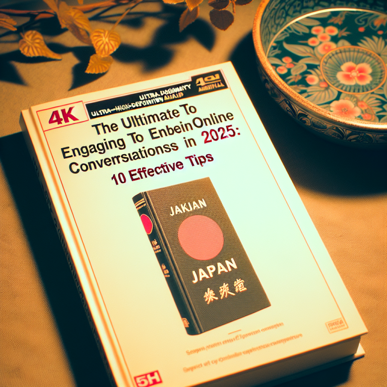 The Ultimate Guide to How to Talk to Japanese Girls Online in 2025: 10 Effective Tips