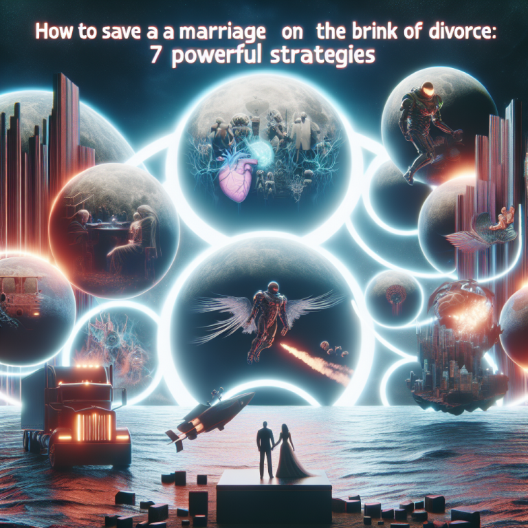 How to Save a Marriage on the Brink of Divorce: 7 Powerful Strategies for 2025