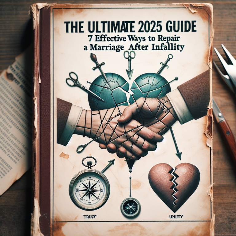 The Ultimate 2025 Guide: 7 Effective Ways to Repair a Marriage After Infidelity