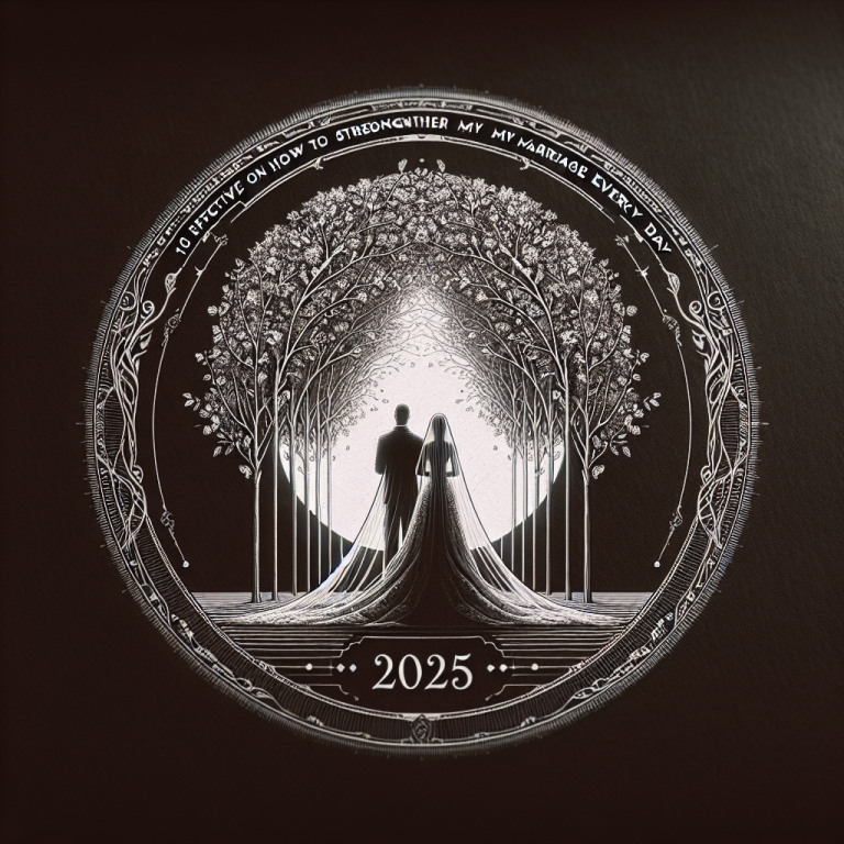 10 Effective Tips on How to Strengthen My Marriage Every Day in 2025