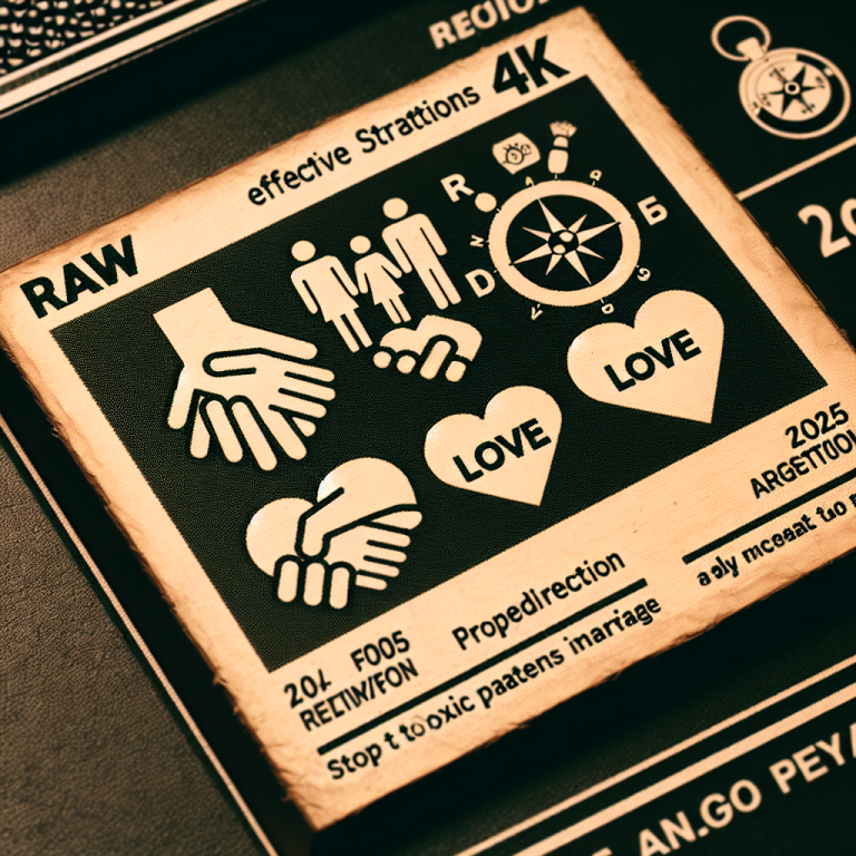 How to Stop Toxic Patterns in Marriage: 7 Effective Strategies for 2025