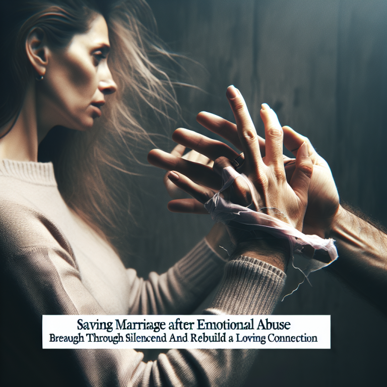 Saving Marriage After Emotional Abuse: Break Through the Silence and Rebuild a Loving Connection