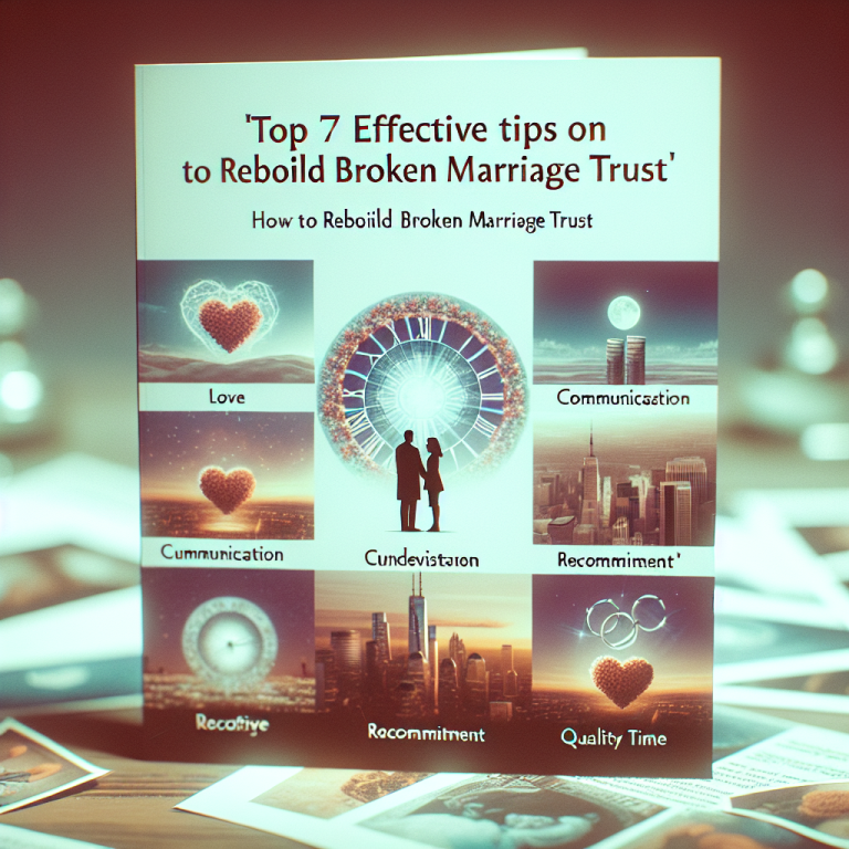Top 7 Effective Tips on How to Rebuild Broken Marriage Trust in 2025