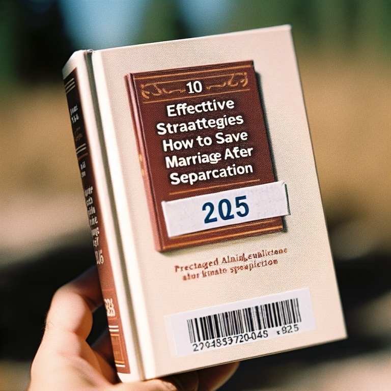 10 Effective Strategies How to Save Marriage After Separation in 2025