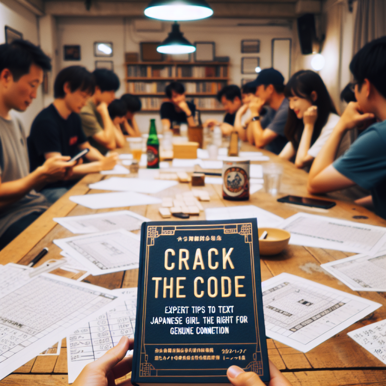 Crack the Code: Expert Tips on How to Text Japanese Girls the Right Way for Genuine Connection