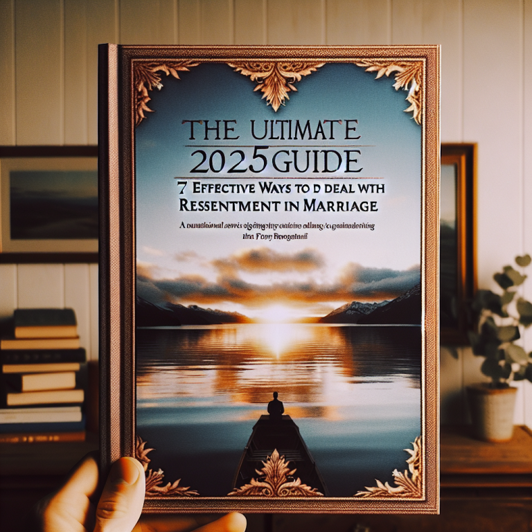 The Ultimate 2025 Guide: 7 Effective Ways to Deal with Resentment in Marriage