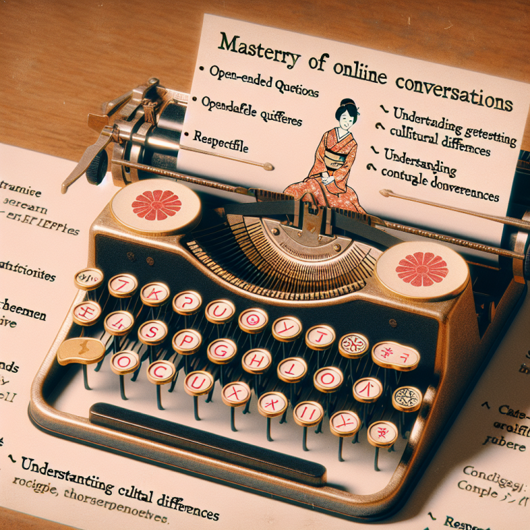 Master the Art of Online Conversations: Proven Strategies to Know How to Talk to Japanese Girls Online with Confidence