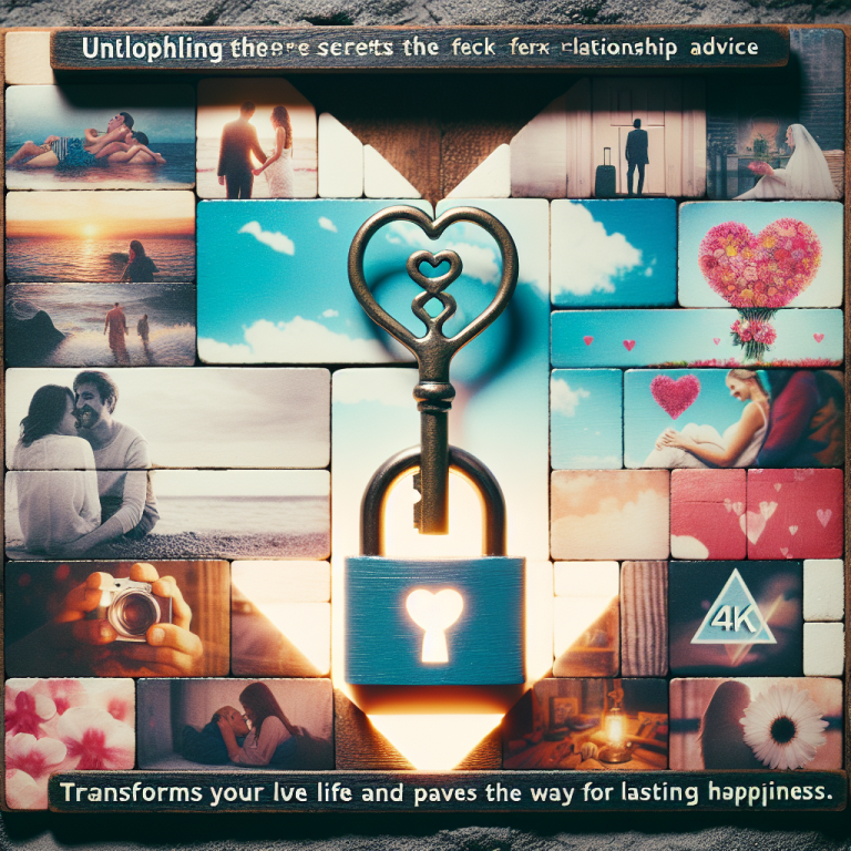 Unlock the Secrets of Relationship Advice That Can Transform Your Love Life and Foster Lasting Happiness