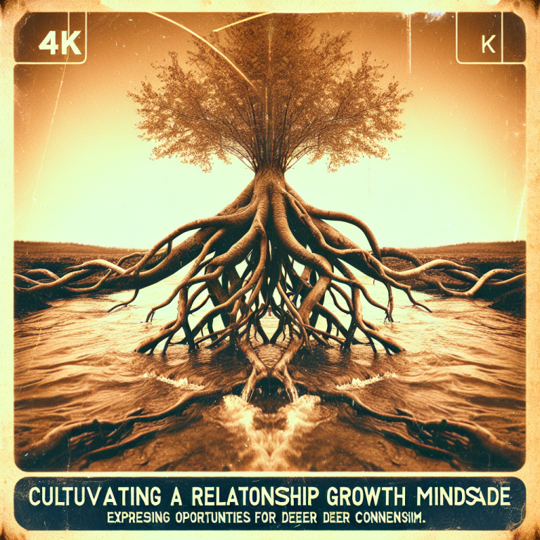 Cultivating a Relationship Growth Mindset: Transform Challenges into Opportunities for Deeper Connection