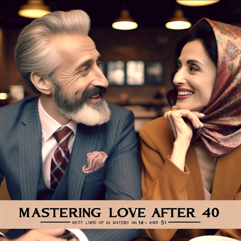 Mastering Love After 40: Transform Your Dating in Your 40s and 50s for Genuine Connection and Joy